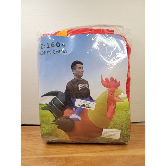 Halloween Costumes Inflatable Rooster Costume Cosplay Adult Size - Picture 1 of 2